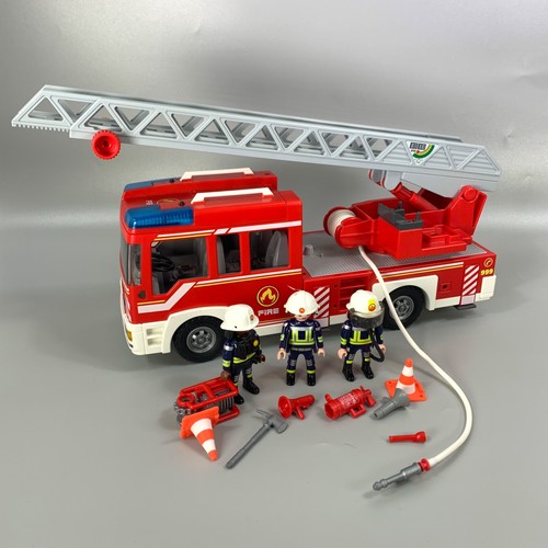 Playmobil fire ladder engine - playmobil,