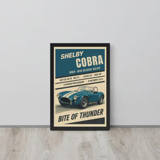 1965 Shelby Cobra 427 Poster