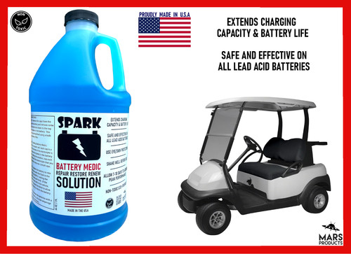 Golf cart battery restore - golf,