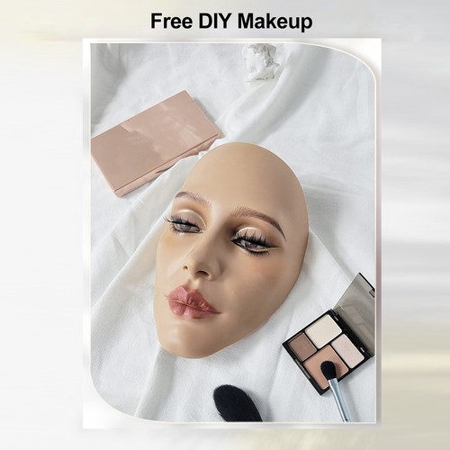 Full face makeup mannequin - makeup,