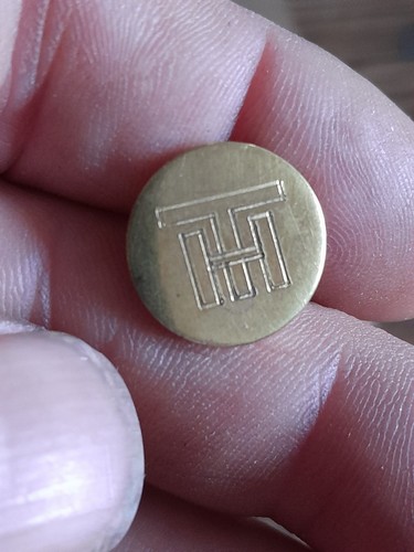 Hunt button tetcott - button, mm