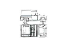 A4 Photo Blueprint austin