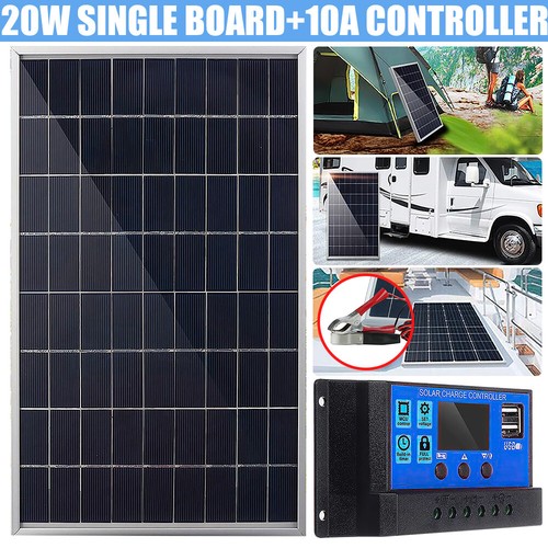 20w solar panel kit battery - 20w,