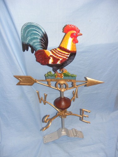 Cockerel weather vane - cockerel,