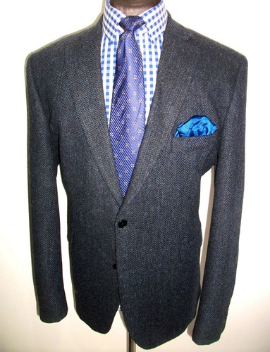 Pure shetland wool tweed - wool,