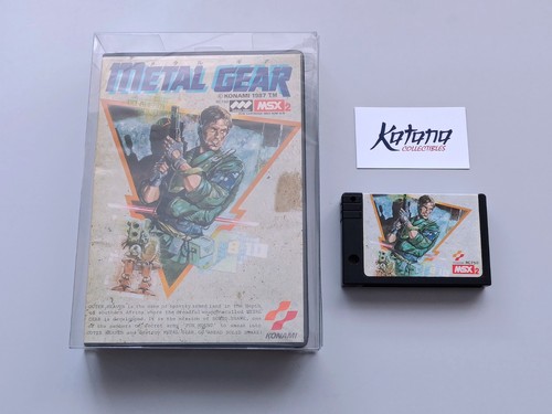 Metal gear msx2 1987 original - msx2,
