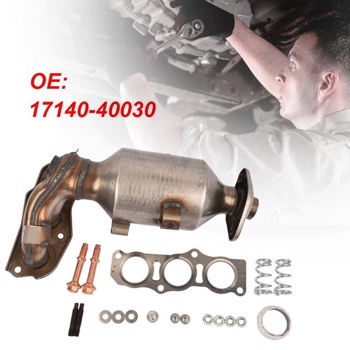 Catalytic converter fitting - w/,