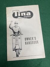 Triumph Tina Owners Handbook