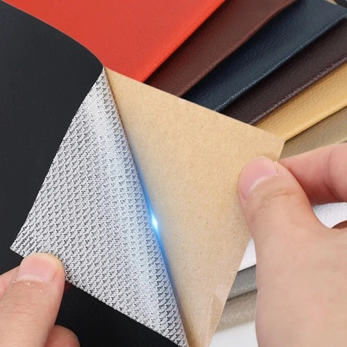 Self adhesive leather repair - leather,