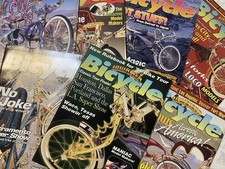 LOT OF 7 - Lowrider Bicycle Magazine - NOS With Poster - Models Pedal Cars