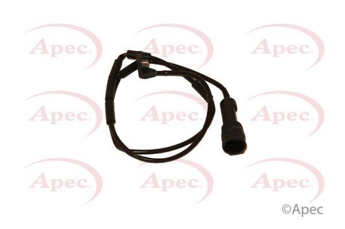 Apec front brake pad warning - brake,