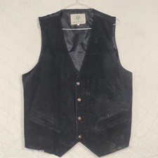 AFFINITI Mens Suede Waistcoat
