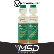 2x 250ml Classic Valvemaster Lead Replacement Fuel / Petrol Car Additive