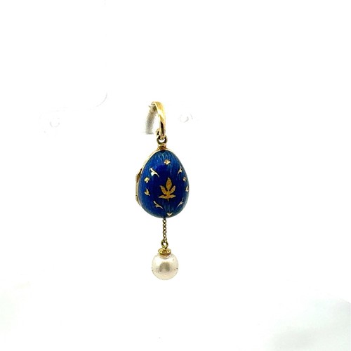 Faberge egg 18k yellow - egg,