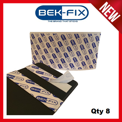 Number plate sticky pads - plate,