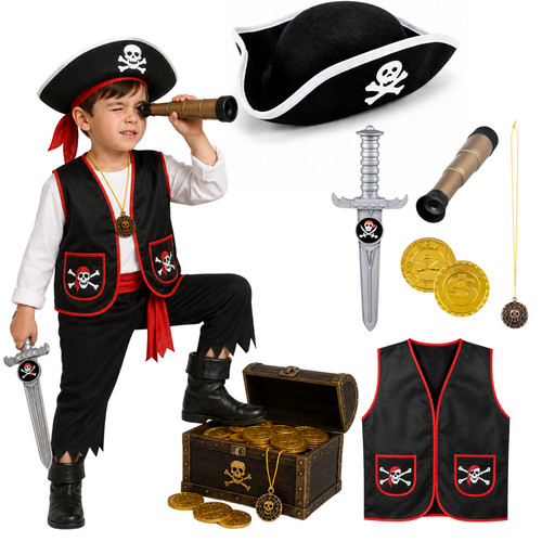 Boys pirate costume - boys, kids