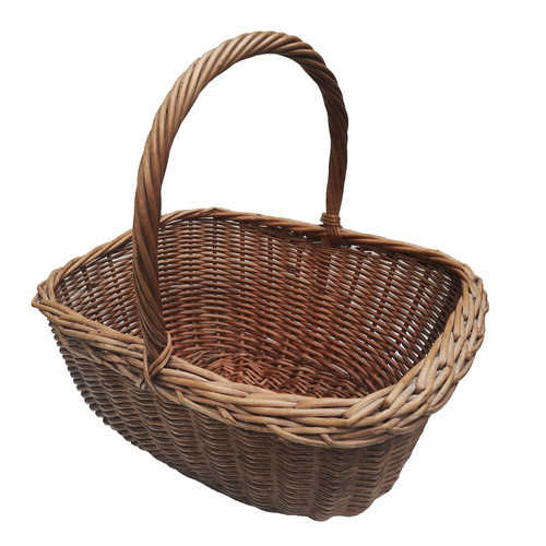 Vintage wicker shopping - vintage,