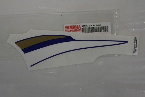 Left tail fairing decal - decal, stripe