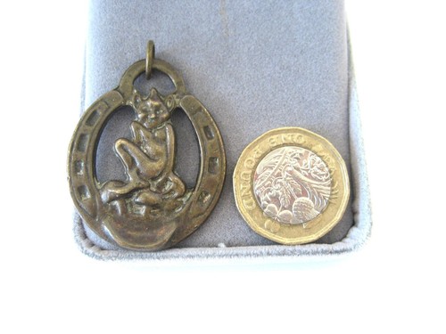 Small brass pixie inside - pixie,