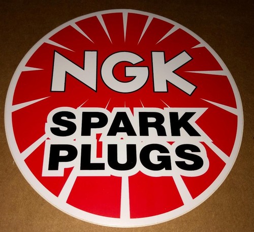 Ngk spark plugs sticker - spark, 5"