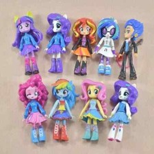 9pcs MY LITTLE PONY play figures EQUESTRIA GIRLS model toys gift