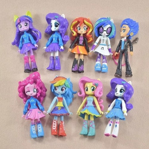 9pcs little pony - little, play