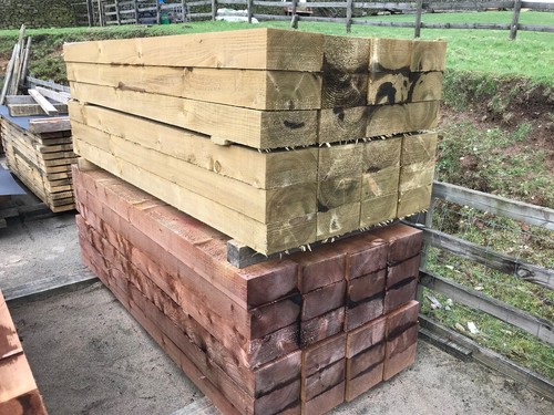 New chunky treated - new, green