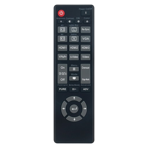 New infrared remote for optoma - new,