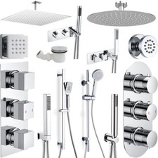 Chrome Concealed Thermostatic