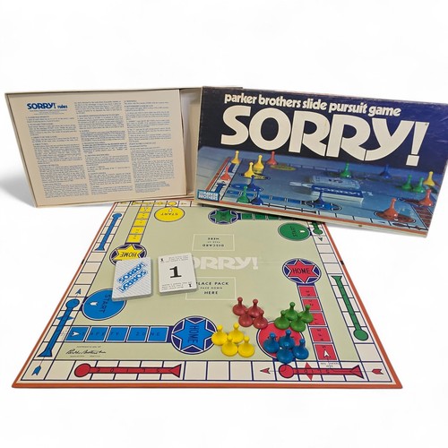 Sorry vintage 1972 board game - vintage,
