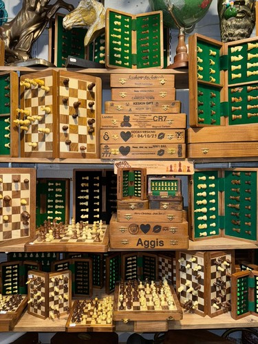 Personalised chess magnetic - personalised, chess,