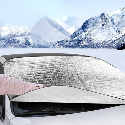 Car windshield snow cover - car,