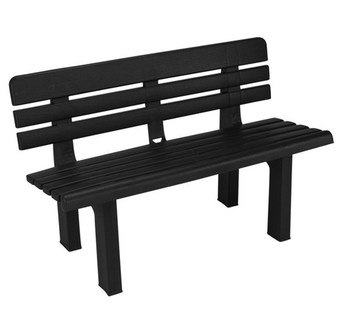 Seater plastic garden bench - 2,