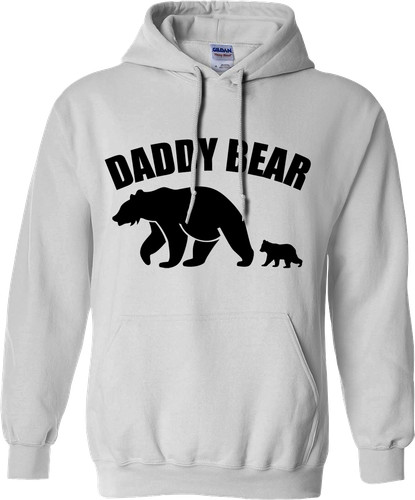 Daddy bear hoodie father day - bear, father's