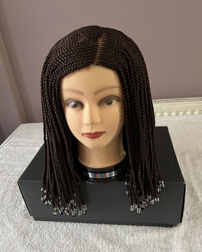 Hand made braided wig with - hand, wig,