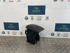 SEAT LEON BLACK LEATHER ARMREST LID FITS MODELS FROM 2013 TO 2020