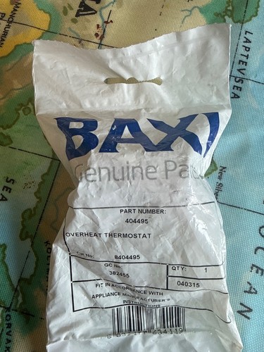 Baxi overheat thermostat