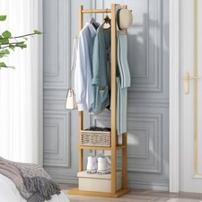 Versatile Bamboo Coat Stand