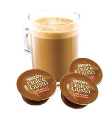 Nescafe Dolce Gusto Au Lait  Decaffeinated Coffee Pods 20,40,60,80,100 Capsules