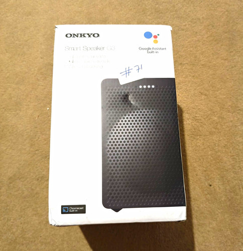 Onkyo smart speaker gx30 - g3, vc-gx30