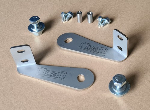 Clear motorsport front strut - clear,