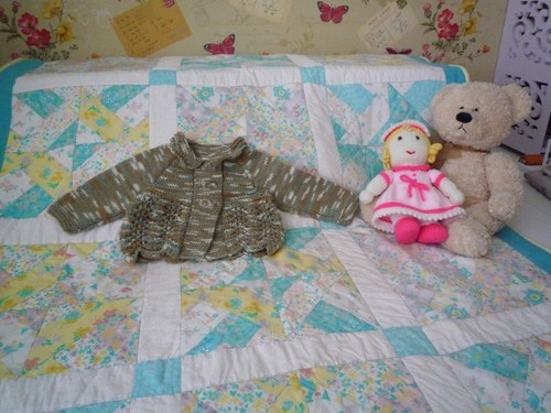 Hand knitted babys