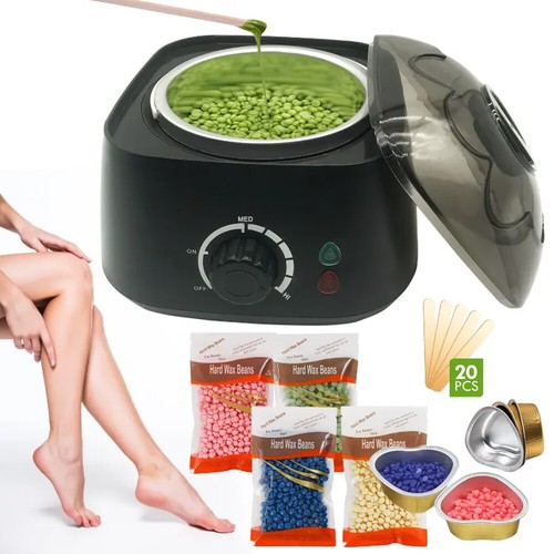Wax warmer hair removal - removal, beauty