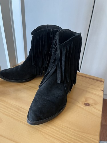 Ladies cowboy ankle boots - boots, size