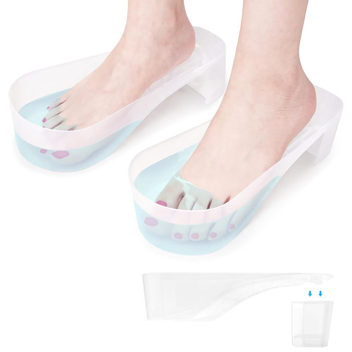 Toe nail soaking - nail, bowl,