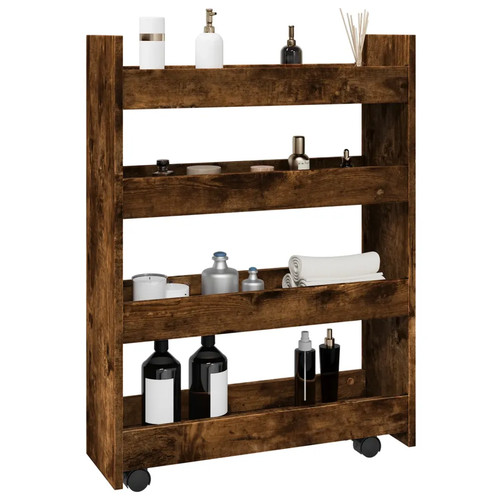 Walplus narrow storage trolley - walplus,