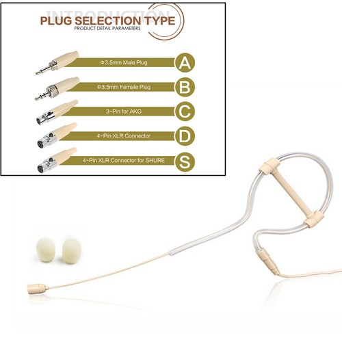 Lightweight beige headworn - lightweight,