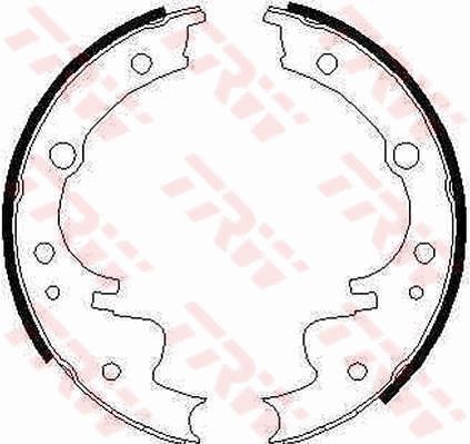 Trw rear brake - trw,
