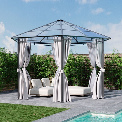 Aluminum iron hexagonal - hexagonal, gazebo