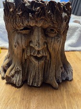 Resin Tree Stump Face Planter